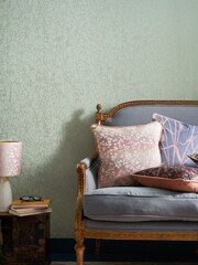 Clarissa Hulse Grey Maidenhead Vine Cushion - Image 3 of 4