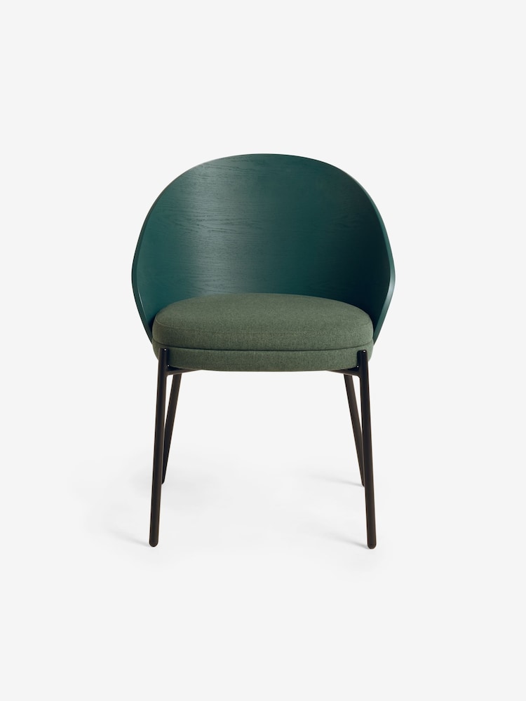 MADE.COM Set of 2 Green Talia Dining Chairs - Image 5 of 5