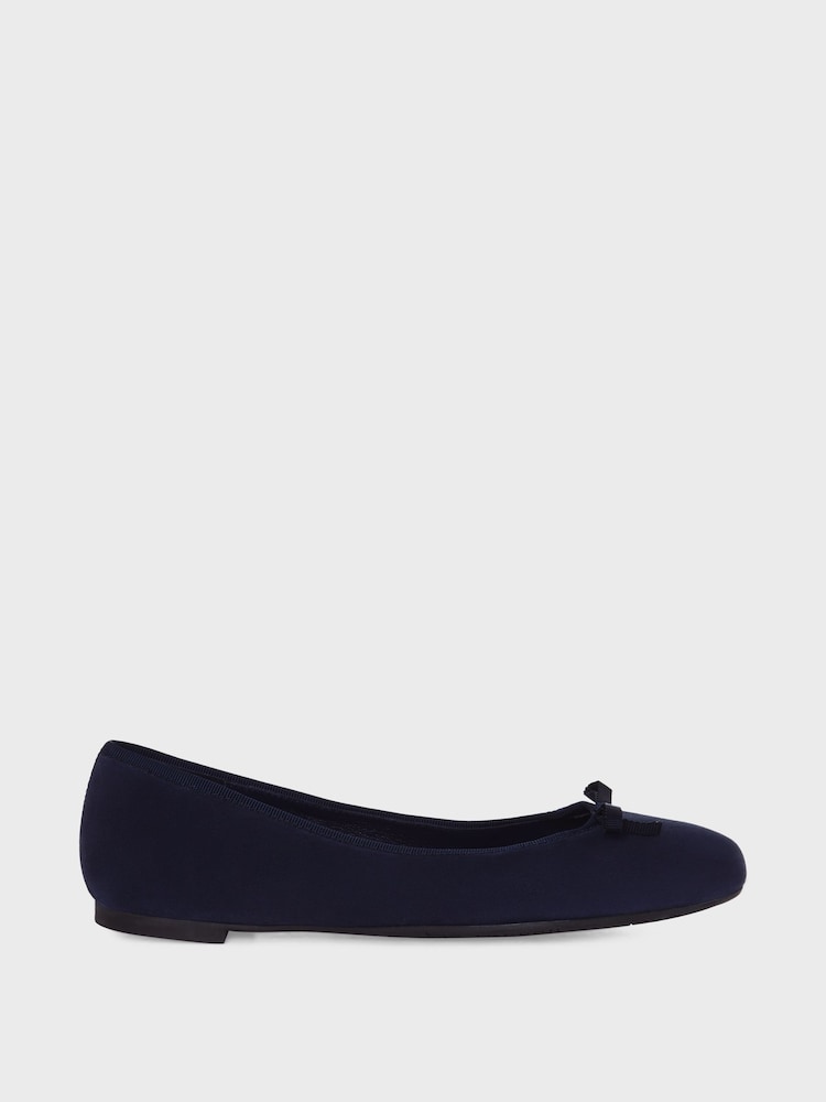Hobbs Blue Flo Ballerinas - Image 1 of 3 Hobbs Blue Flo Ballerinas - Image 1 of 3