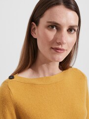 Hobbs Yellow Brinley Jumper - Image 3 of 4