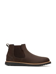 Braun - Hush Puppies Jenson Chelsea-Stiefel - Bild 1 von 4
