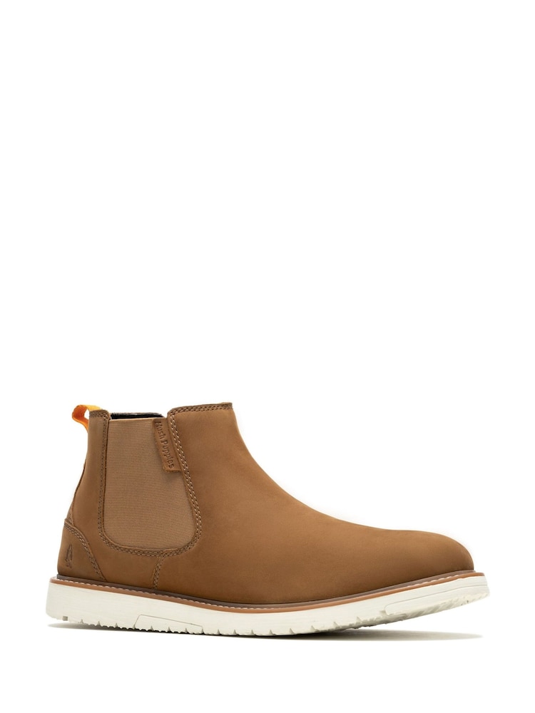 Tan - Hush Puppies Jenson Chelsea-Stiefel - Bild 1 von 4