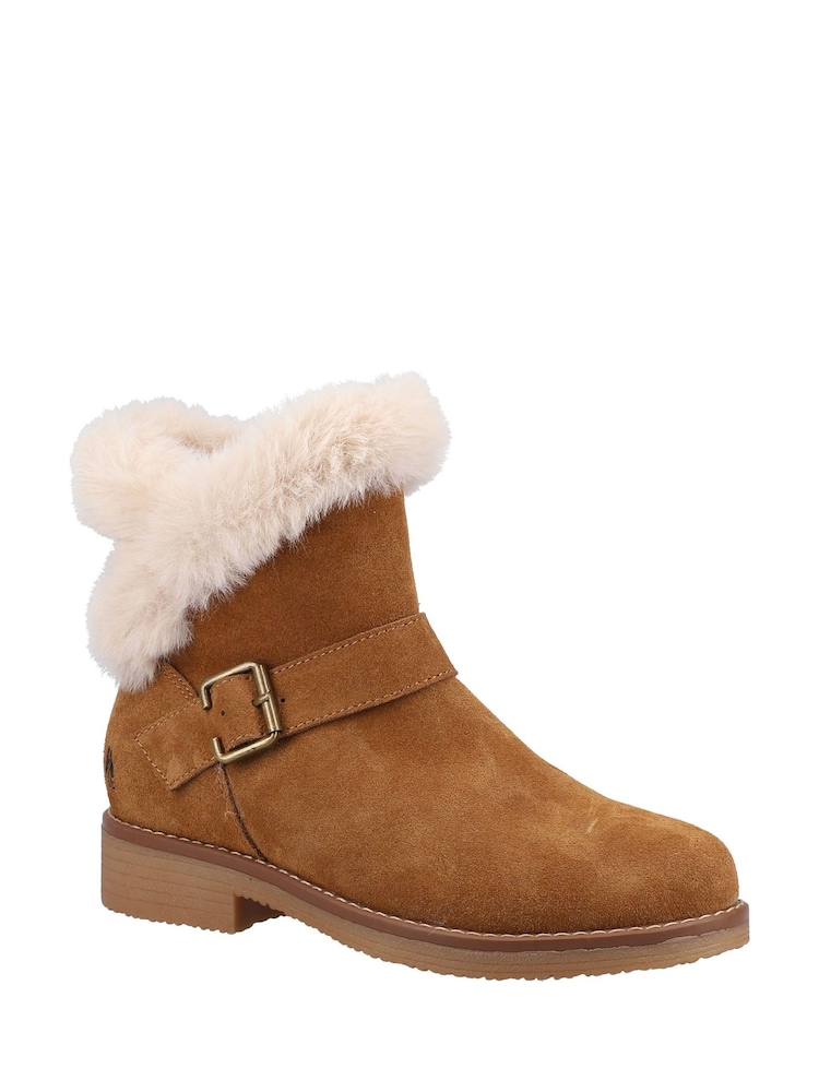 Hush Puppies Hannah Brown Boots - Image 2 of 4