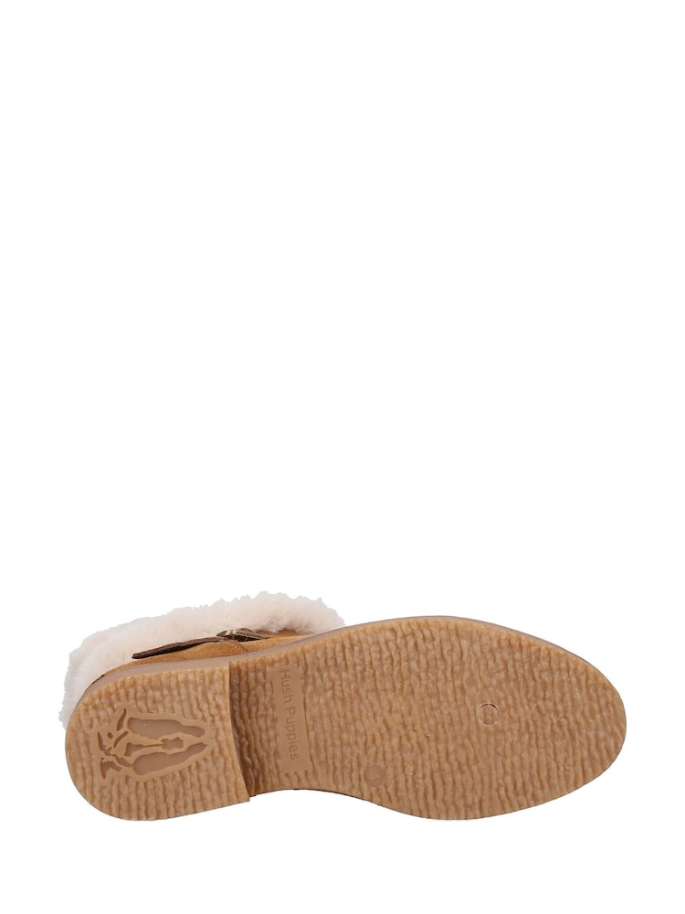 Hush Puppies Hannah Brown Boots - Image 4 of 4