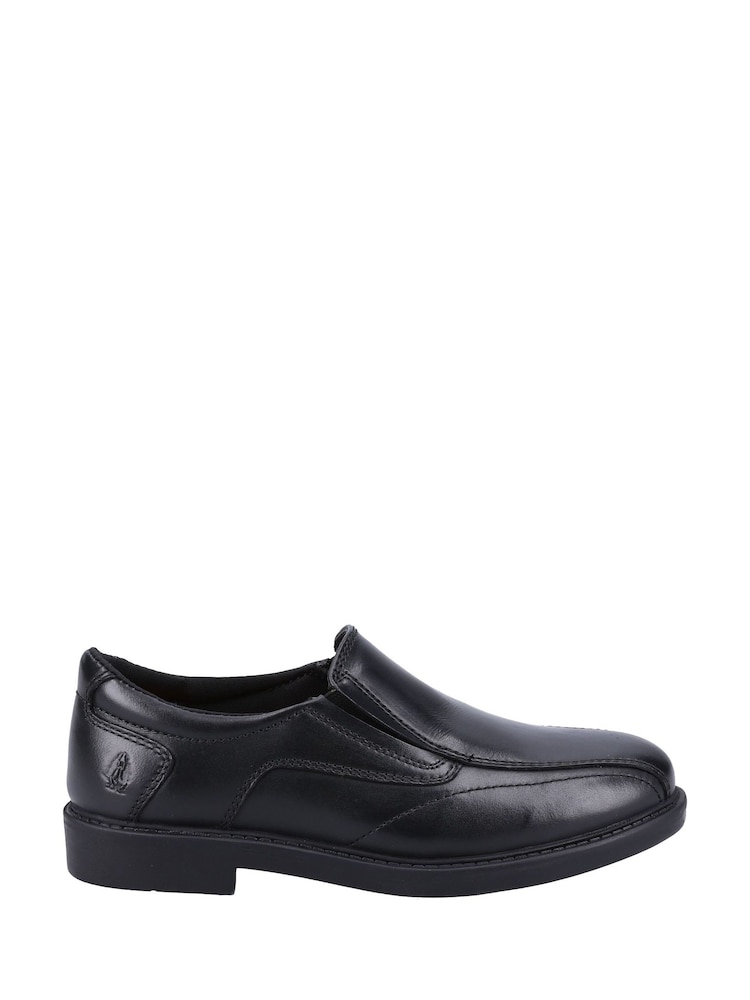 Hush Puppies Toby SNR Black Shoes - Image 1 of 4