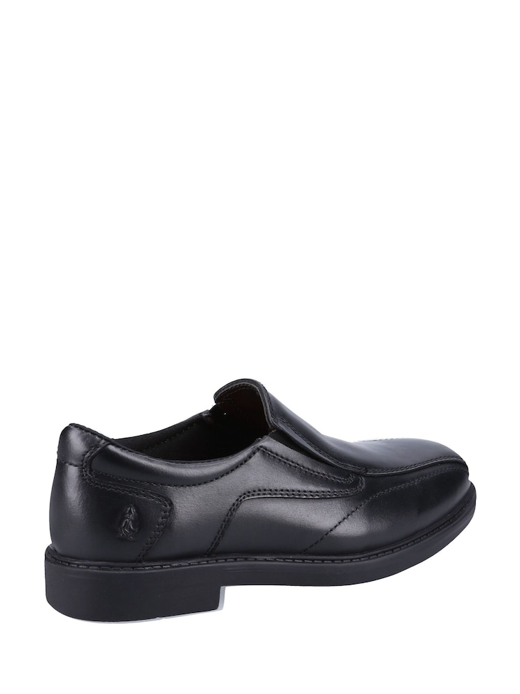 Hush Puppies Toby SNR Black Shoes - Image 3 of 4