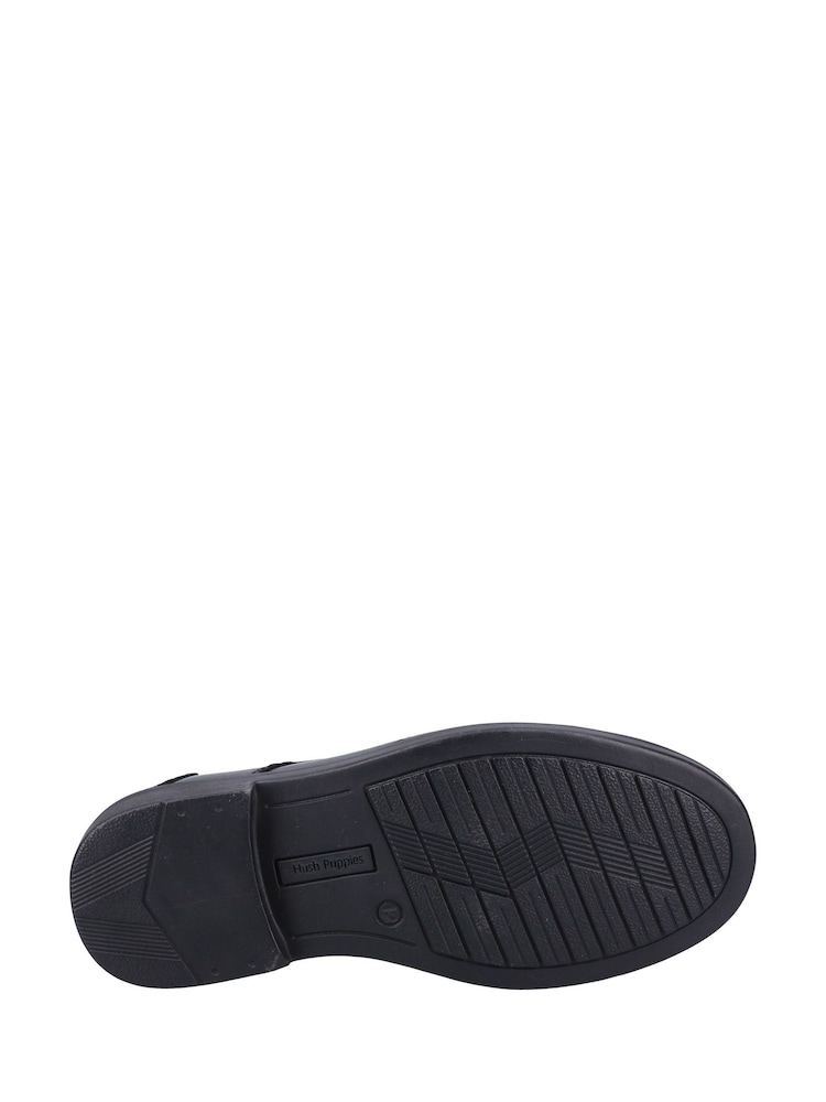 Hush Puppies Toby SNR Black Shoes - Image 4 of 4