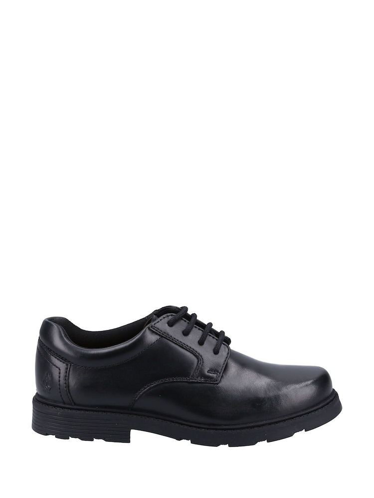 Hush Puppies Oliver Senior Black Shoes - Image 1 of 4
