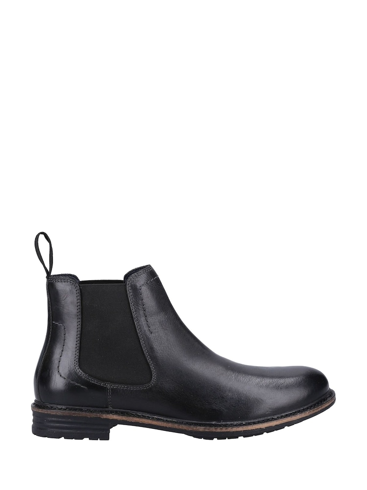 Schwarz - Hush Puppies Justin Chelsea Stiefel - Bild 1 von 4