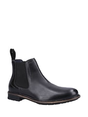 Schwarz - Hush Puppies Justin Chelsea Stiefel - Bild 2 von 4