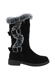 Hush Puppies Megan Wide Boots - Image 1 of 4