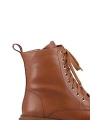 Hush Puppies Rhea Black Lace Boots - Image 1 of 4