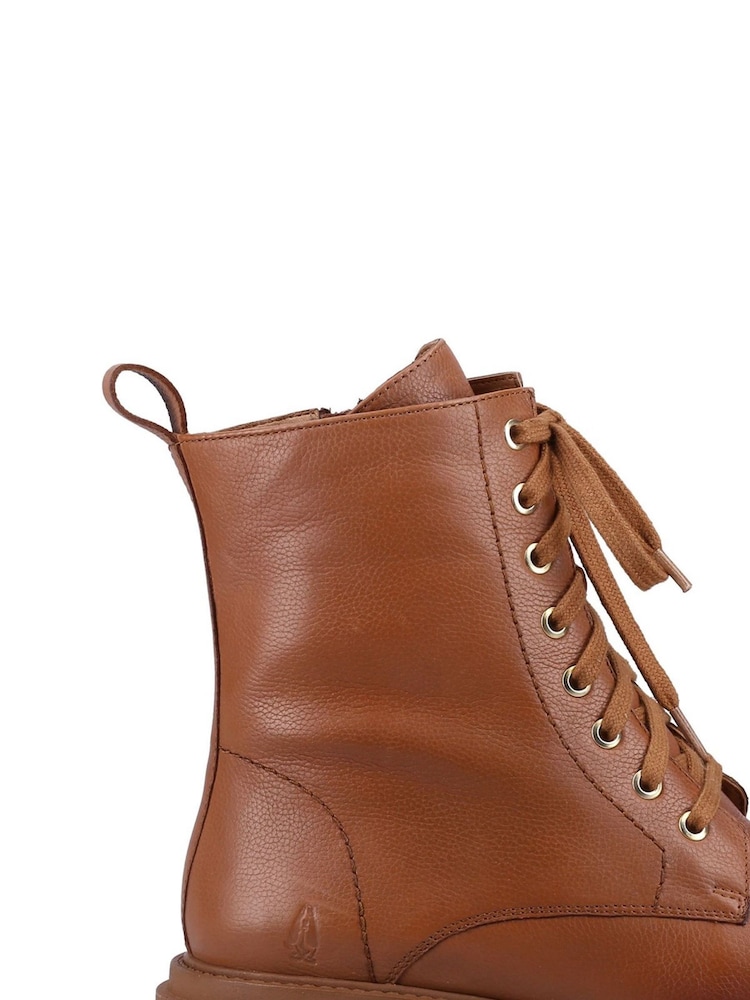 Hush Puppies Rhea Black Lace Boots - Image 1 of 4