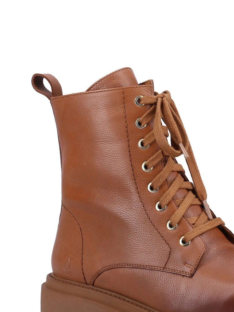 Hush Puppies Rhea Black Lace Boots - Image 2 of 4