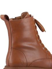 Hush Puppies Rhea Black Lace Boots - Image 3 of 4