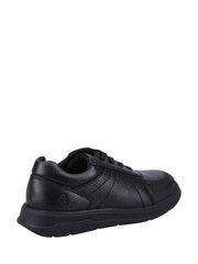 Hush Puppies Robert JNR Bkack Shoes - Image 3 of 4