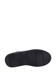 Hush Puppies Robert JNR Bkack Shoes - Image 4 of 4