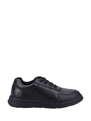 Hush Puppies Robert SNR Black Shoes - Image 1 of 4