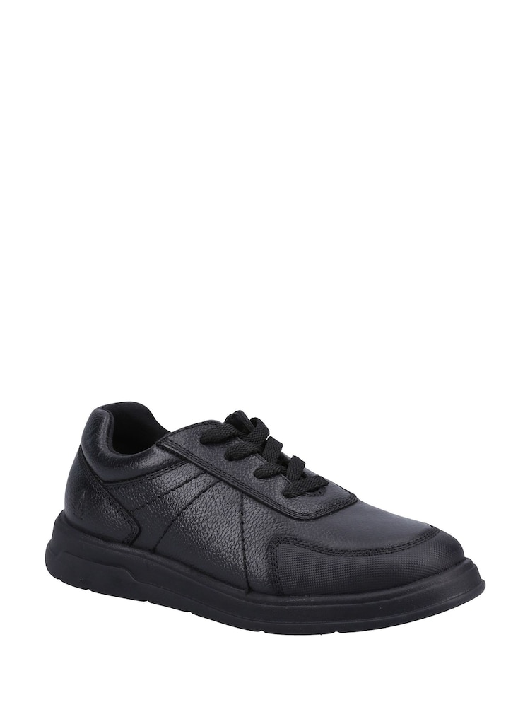 Hush Puppies Robert SNR Black Shoes - Image 2 of 4