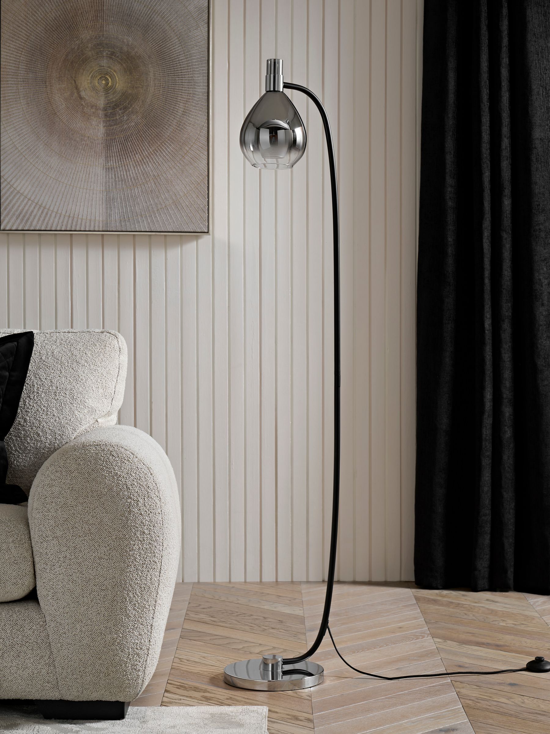 Buy Black Carson Floor Lamp from the Next UK online shop
