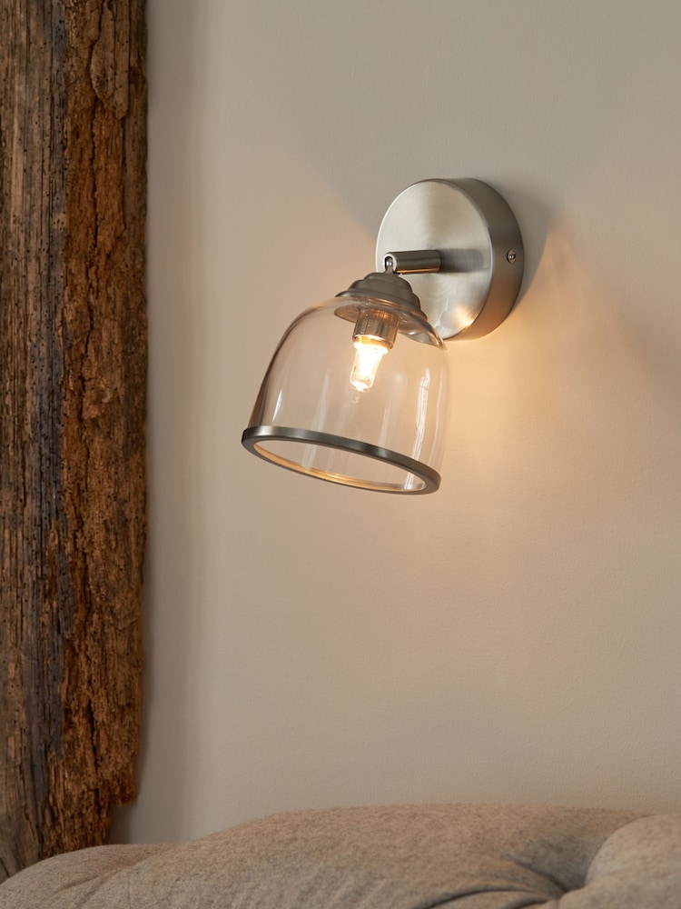 Brushed Chrome Gloucester Spot 1 Light Ceiling - Image 1 of 6