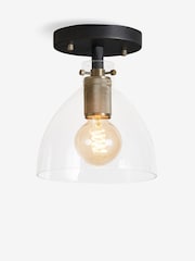 Black Houston Flush Fitting Ceiling Light - Image 5 of 5