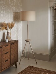 Natural Espen Tripod Floor Lamp - Image 2 of 4