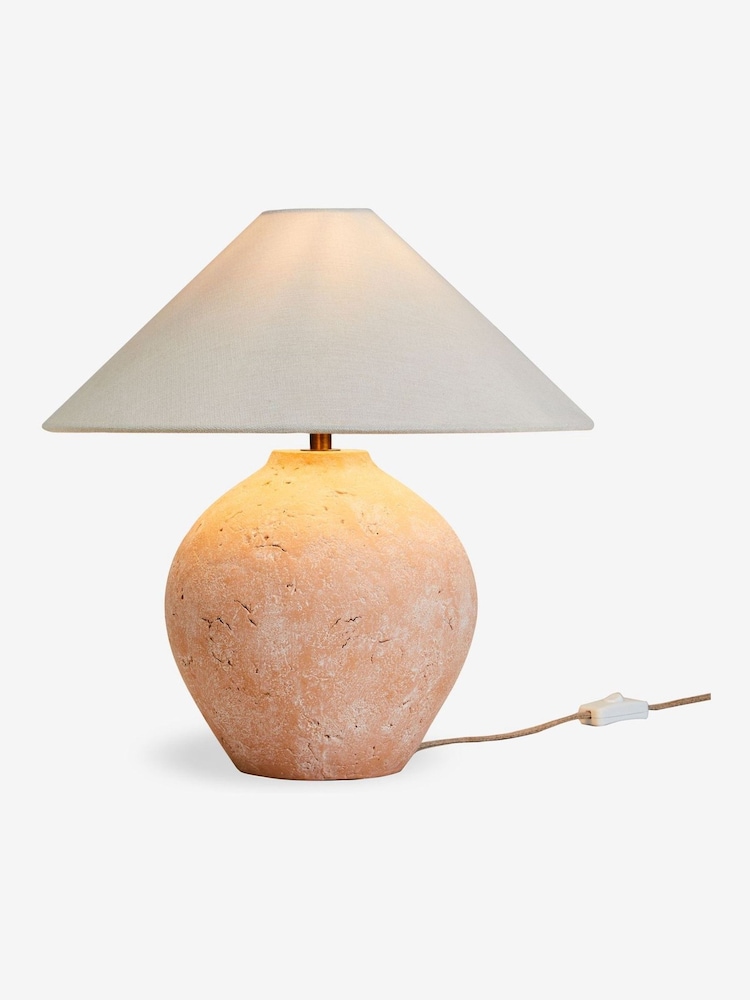 Terracotta Lynton Small Table Lamp - Image 6 of 6