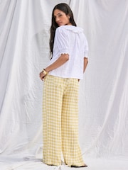Ro&Zo White Lace Trim Top - Image 5 of 5
