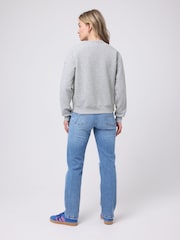 SCAMP & DUDE Grey Multi Bolt Oversized Sweatshirt - Image 2 of 5