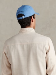 Синий - U.S. Polo Assn. Выбеленная повседневная кепка Outline DHM - Изображение 2 6