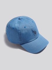 Синий - U.S. Polo Assn. Выбеленная повседневная кепка Outline DHM - Изображение 3 6