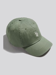 Зеленый - U.S. Polo Assn. Выбеленная повседневная кепка Outline DHM - Изображение 3 6