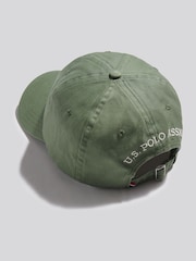 Зеленый - U.S. Polo Assn. Выбеленная повседневная кепка Outline DHM - Изображение 4 6