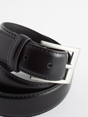 Black Faux Leather Belt - Image 3 of 4