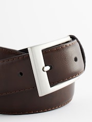 Brown Faux Leather Belt - Image 3 of 3