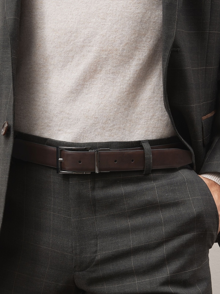 Black/Brown Reversible Belt - Image 2 of 7