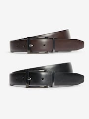 Black/Brown Reversible Belt - Image 3 of 7
