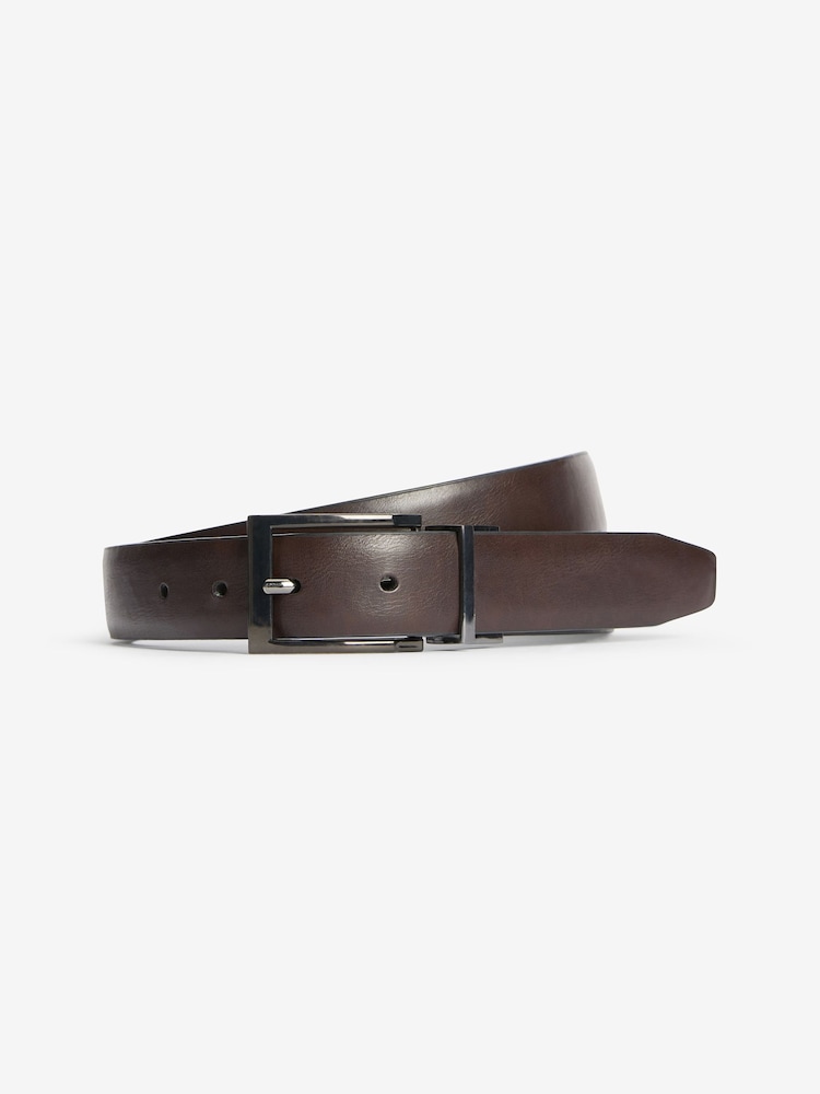 Black/Brown Reversible Belt - Image 5 of 7