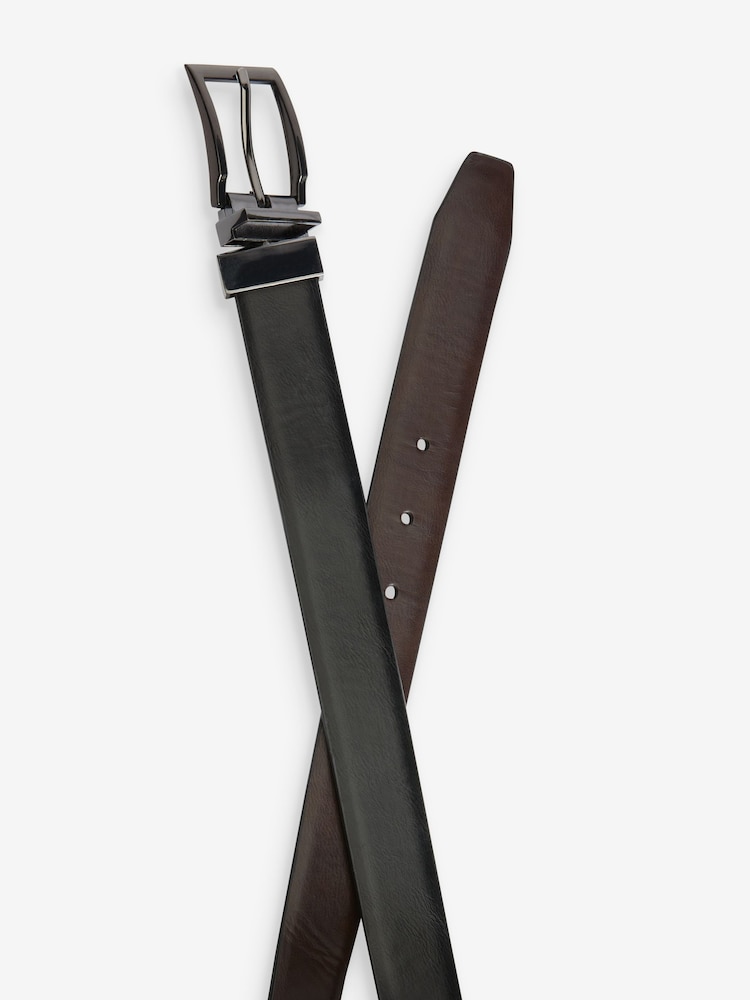 Black/Brown Reversible Belt - Image 7 of 7