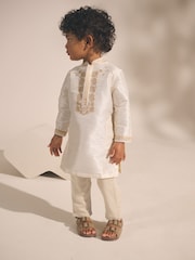 Ivory EID Kurta (3mths-16yrs) - Image 1 of 15