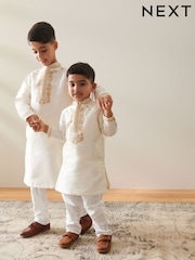 Ivory EID Kurta (3mths-16yrs) - Image 13 of 14