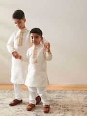Ivory EID Kurta (3mths-16yrs) - Image 2 of 15