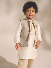 Ivory EID Kurta (3mths-16yrs) - Image 5 of 15