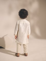 Ivory EID Kurta (3mths-16yrs) - Image 6 of 15