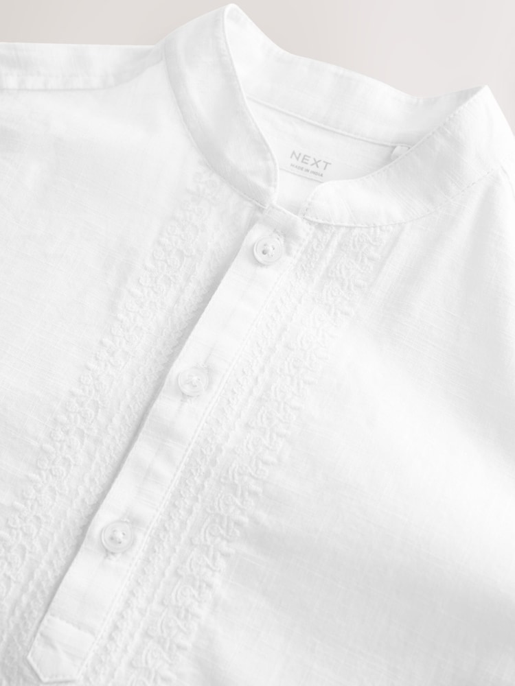 White Kurta (3mths-16yrs) - Image 3 of 3 White Kurta (3mths-16yrs) - Image 3 of 3