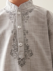 Grey Kurta (3mths-16yrs) - Image 5 of 9