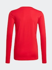 adidas Red Team Base T-Shirt - Image 2 of 5