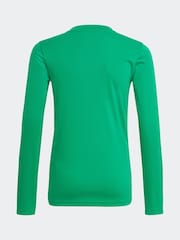 adidas Bright Green Team Base T-Shirt - Image 2 of 5