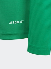 adidas Bright Green Team Base T-Shirt - Image 5 of 5